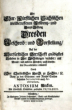 Aus: Der Chur-Fürstlichen Sächsischen weitberuffenen Residentz- und … , A. Weck, 1679