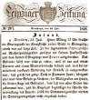 Brand, Leipziger Zeitung vom 25.Juli 1848