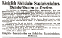 Verlegung Weißeritzmühlgraben in DA vom 1. Januar 1893, Archiv F. Laborge